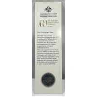 2010 20 Cent Uncirculated Coin The Australian Tax Office Centenary