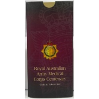 2003 Royal Australian Army Medical Corps 50c Coin and Token set