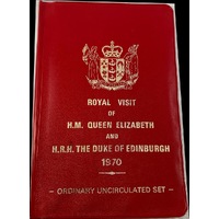 New Zealand 1970 Uncirculated Coin Set