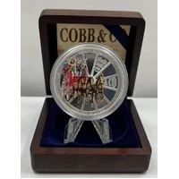 Cook Islands 2004 One Ounce Silver Proof Cobb & Co