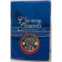 Cook Islands 2002 One Ounce Silver Proof Crown Jewels Locket