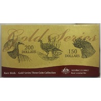 2004 - 2006 Gold 150 Dollar Proof Coin Set Rare Birds