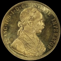 Austria 1915 Gold 4 Ducat Restrike KM#2276 Uncirculated