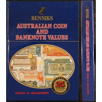 Renniks Australian Coin And Banknote Values Book - 25th Anniversary Edition