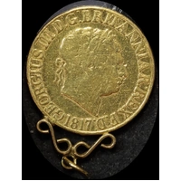 1817 Gold Sovereign King George III S#3785 Very Good