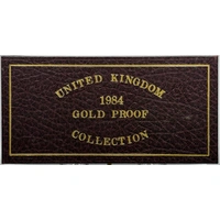 1984 Gold 3 Coin Proof Set (£5, Sovereign and Half)