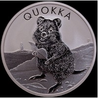 2020 Silver 1 Ounce Bullion Coin Quokka