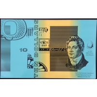 1991 Ten Dollars Uncut Block of Four Melbourne Show