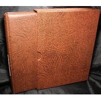 Custom Designed Album for a Complete Set of Australian Pre Decimal Banknotes