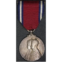 1935 Silver Jubilee Medallion on Ribbon (32mm)