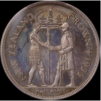 New Zealand 1935 Proof Crown Waitangi PCGS PR63