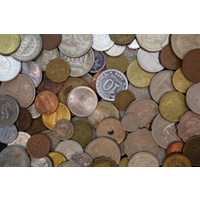 Bulk Lot of 300 World / Foreign Coins (2.5kg)