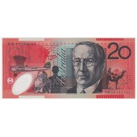 2002 $20 Note KM02 Last Prefix Macfarlane/Henry R420aL Uncirculated