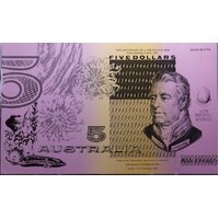 1992 Five Dollars Uncut Block of Four - 25th Anniversary