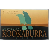 2005 Silver Two Coin Proof Set Kookaburras