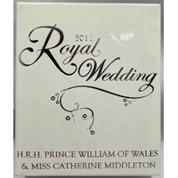 2011 Silver 1 Ounce Proof Coin Royal Wedding Kate and Will