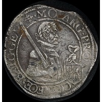 Netherlands (Gelderland) 1622 Silver Rijksdaalder Dav# 4828 ex Batavia shipwreck Very Fine