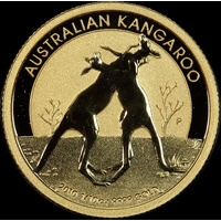 2010 Gold Tenth Ounce Specimen Coin Kangaroo Nugget