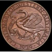 Centennial Medallion WA State Government 1929 good Extremely Fine