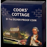 2009 Silver One Ounce Proof Coin Cooks Cottage