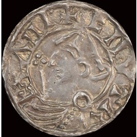 1016 ~ 1035 Silver Penny Cnut (Canute) S#1158 Very Fine