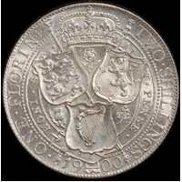 1900 Victoria Silver Florin S#3939 Uncirculated