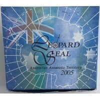 2005 Silver 1 Ounce Proof Antarctic Territory Leopard Seal