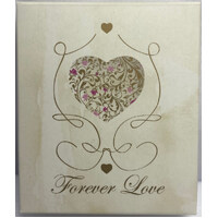 Cook Islands 2011 Silver 50 Cent Proof Coin Forever Love