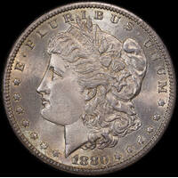 USA 1880-S Silver Dollar Gem Uncirculated