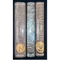 Set of 3 Hardcover Books - Roman Coins and Their Values by Sear