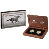 2010 Fifty Cent Proof Coin Set 150th Anniversary of the Melbourne Cup