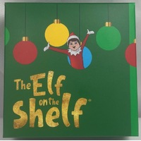 Tuvalu 2022 1/2oz Silver Proof Coloured Coin - Elf on The Shelf