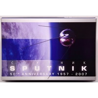 Cook Islands 2007 One Ounce Silver Proof Sputnik