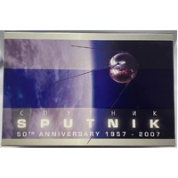 Cook Islands 2007 Silver 1 Dollar Proof Orbit Series Sputnik