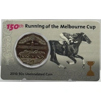 2010 50 Cent Uncirculated Coin Melbourne Cup