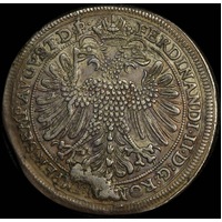 Germany (Nuremberg) 1623 Silver Taler ex Batavia shipwreck Dav# 5636 about EF