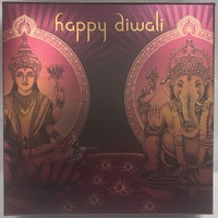 2022 1oz Silver Gilded Medallion - Happy Diwali