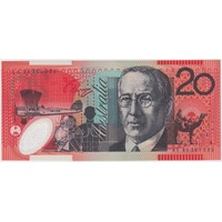 1996 $20 Note AA96 First Prefix Fraser/Evans  R416cF Uncirculated