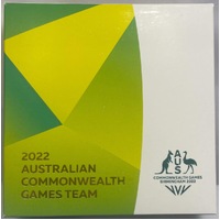 2022 1 Dollar Fine Silver Uncirculated Coin Australian Commonwealth Games Team