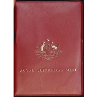 Australia 1980 Uncirculated Mint Coin Set Double Bar 50 Cents