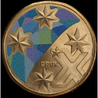 2022 1 Dollar Uncirculated Coin Crux Coloured X