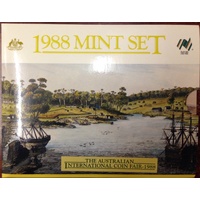 1988 Mint Set Bicentennial Sydney International Coin Fair