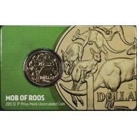 2015 $1 Mob of Roos Uncirculated Perth Privy Mark