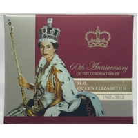 2013 Silver One Ounce Proof Coin QEII 60th Anniversary Coronation