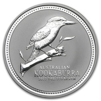 2003 Silver 1 Ounce Unc Coin Kookaburra