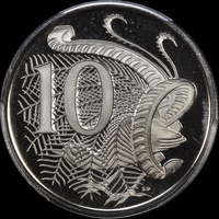 Australia 1966 Canberra 10 Cents PCGS PR 68 DCAM