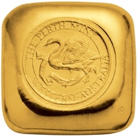 Perth Mint 1ozt Cast Gold Ingot 99.99% Pure