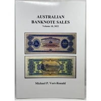 Australian Banknote Sales by Mick Vort Ronald 2022