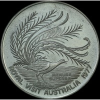 1977 Silver Medallion Royal Visit by Amor