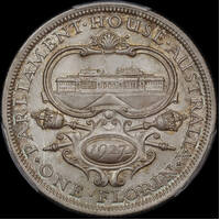 1927 Florin Canberra Gem Unc (PCGS MS66)